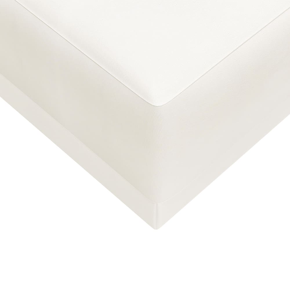 Haven Muse Flax Ottoman color Muse Flax