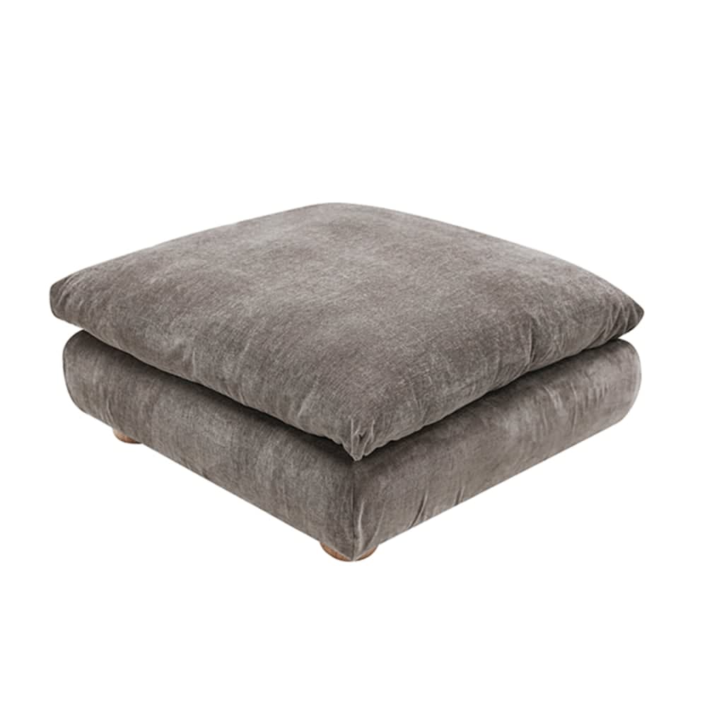 Tully Muse Mink Ottoman color Muse Mink