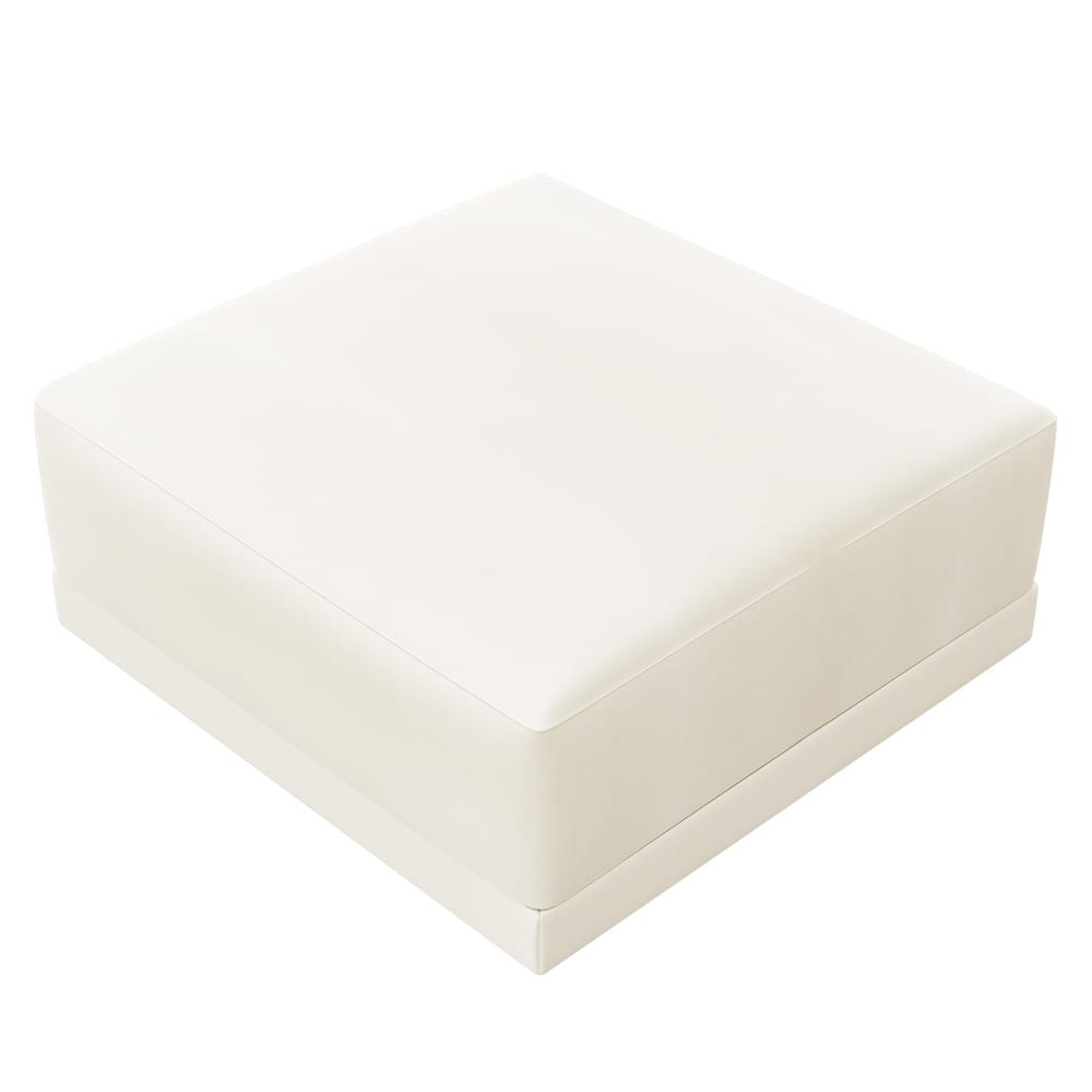 Haven Muse Flax Ottoman color Muse Flax