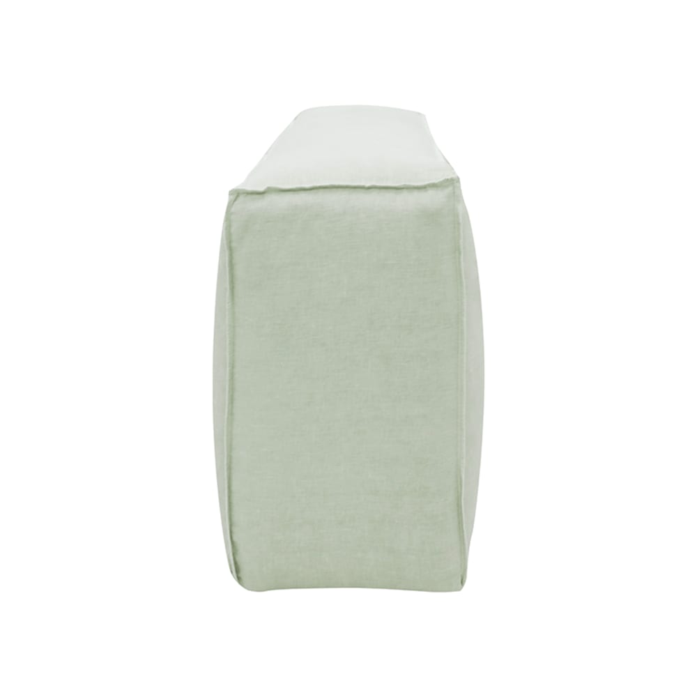Riley Armrest Module Slip Cover Linen Oatmeal color Oatmeal