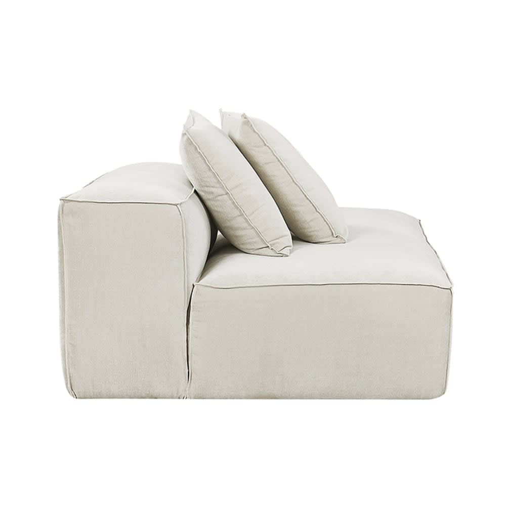 Riley Muse Flax Module Terminal Right color Muse Flax