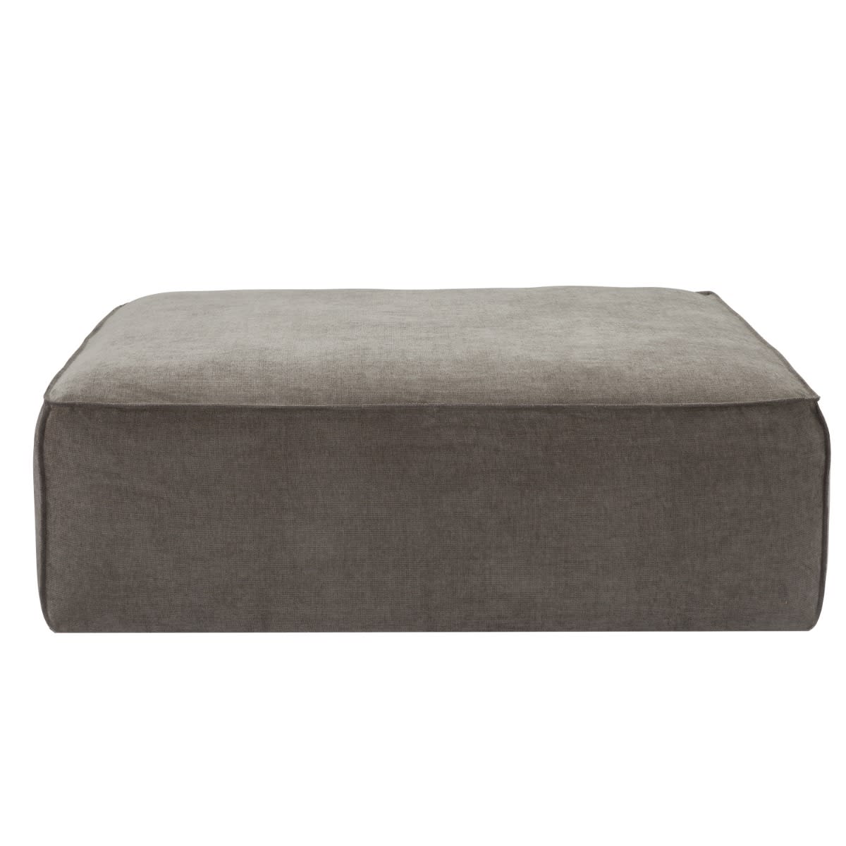 Riley Muse Mink Modular Big Ottoman color Muse Mink