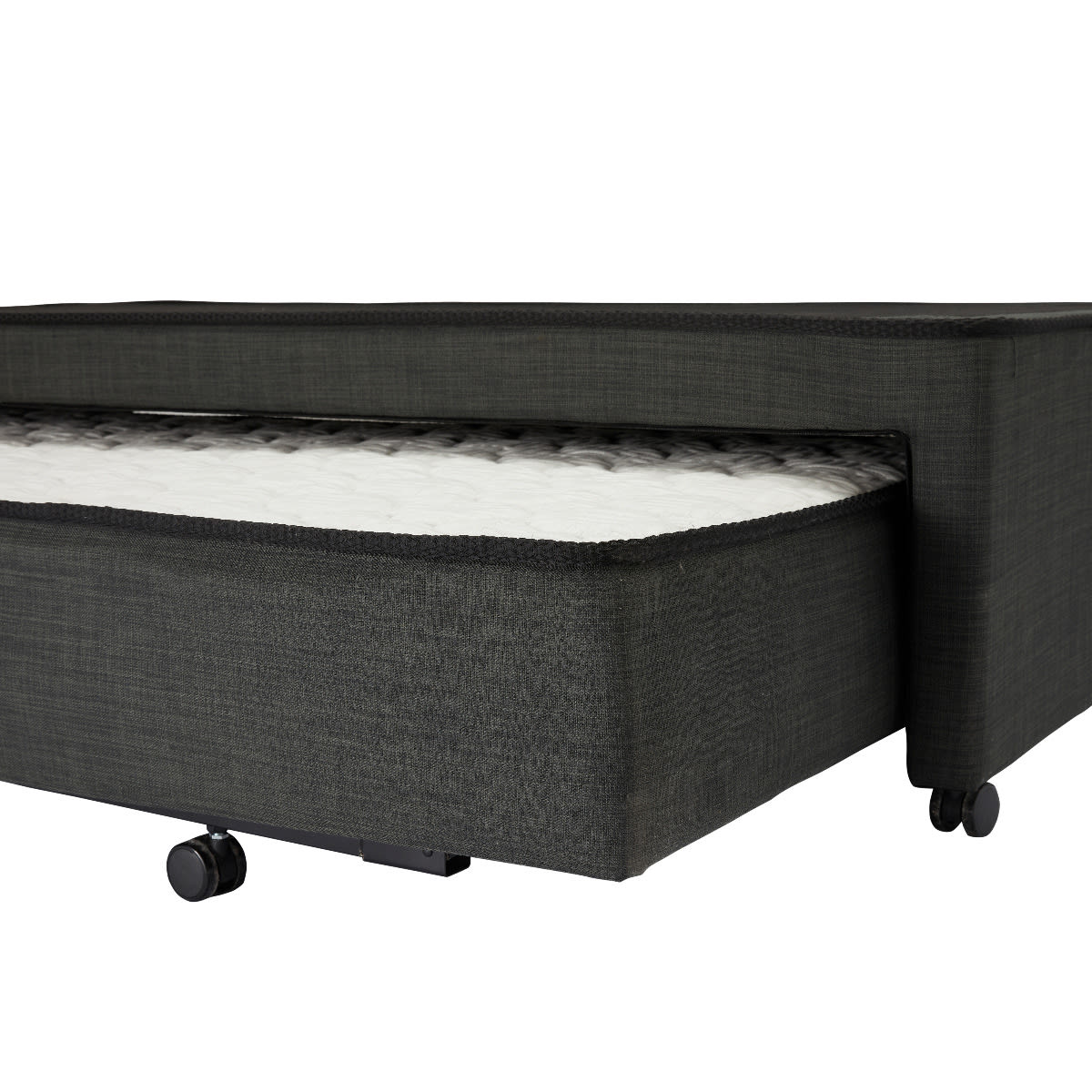 Trundle Base Charcoal (With Legs) King Single color Charcoal
