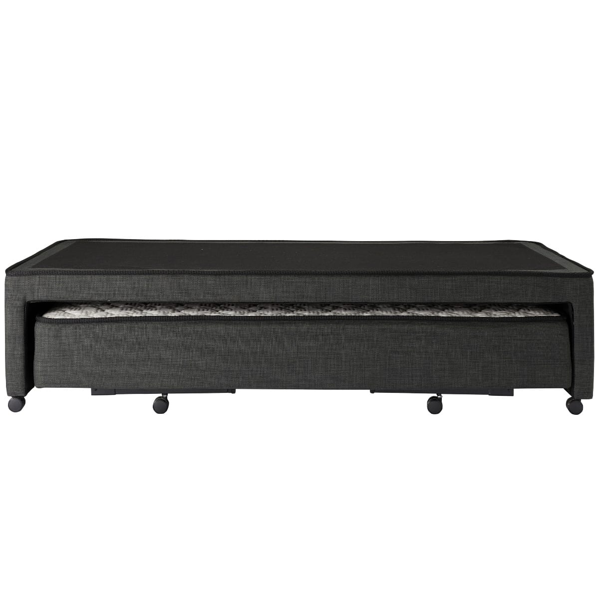 Trundle Base Charcoal (With Legs) King Single color Charcoal