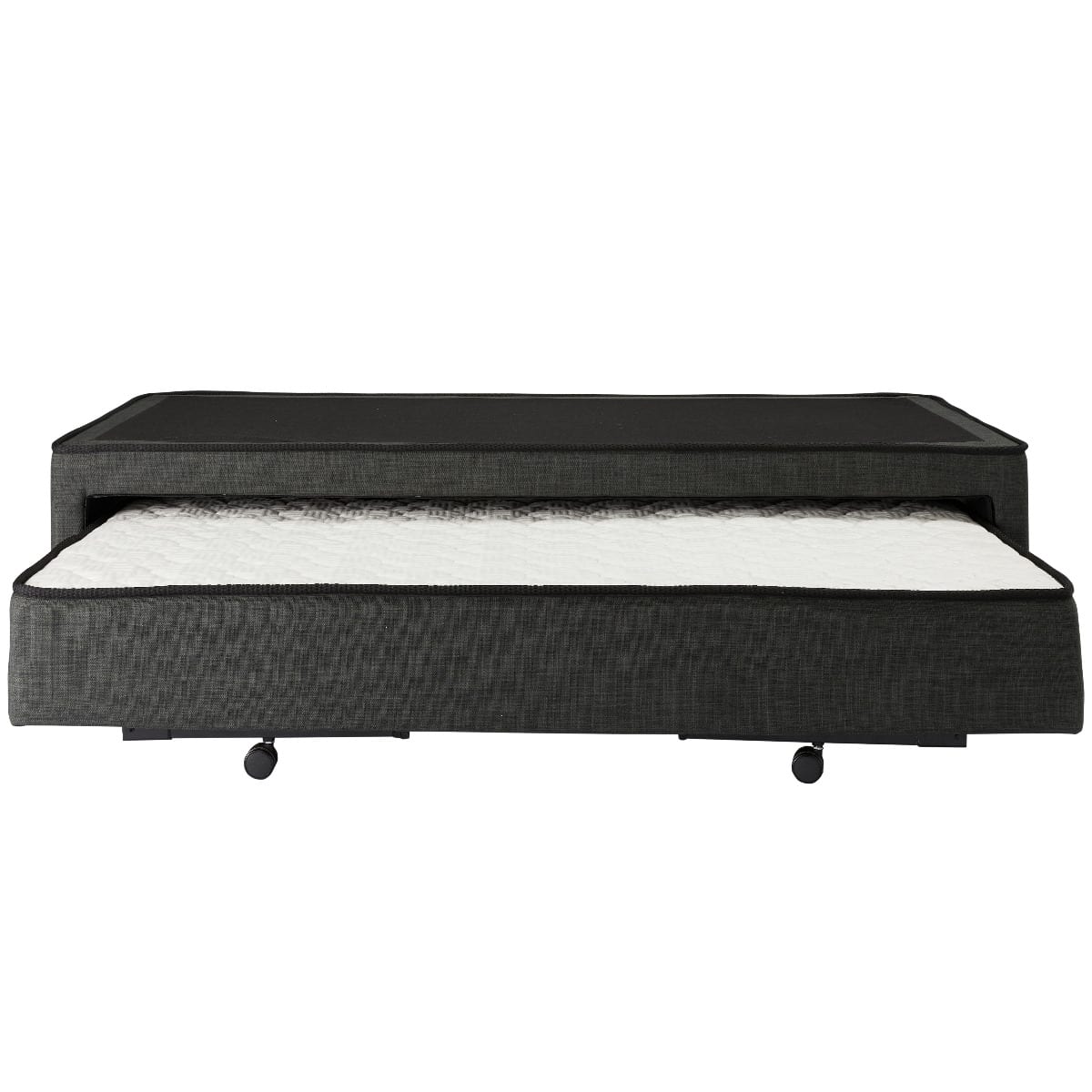 Trundle Base Charcoal (With Legs) King Single color Charcoal