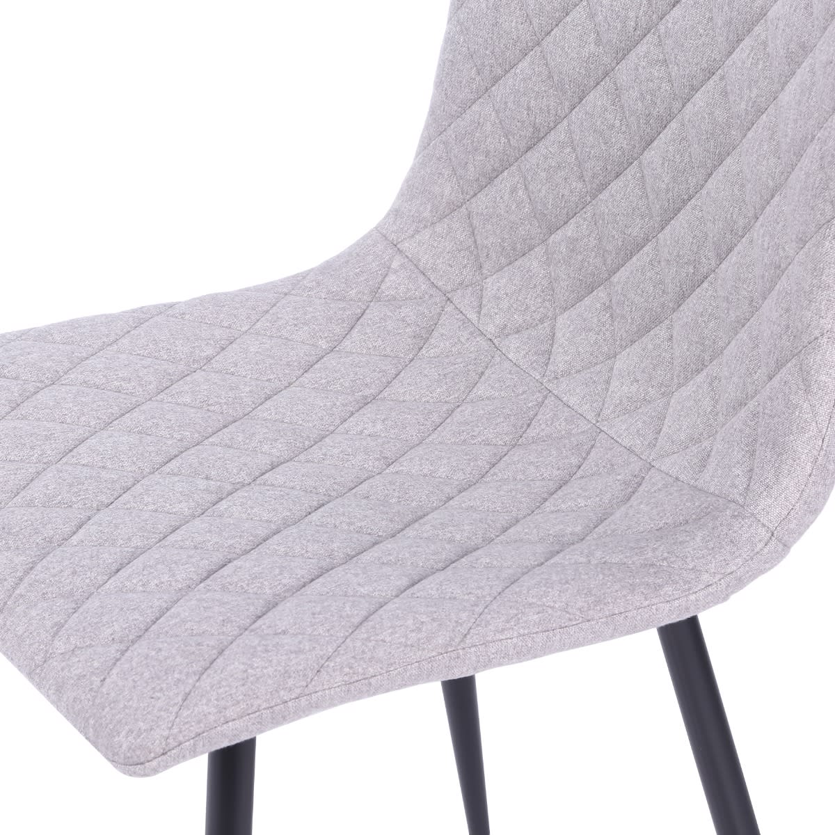 Booker Dining Chair Heather Grey color Heather Grey