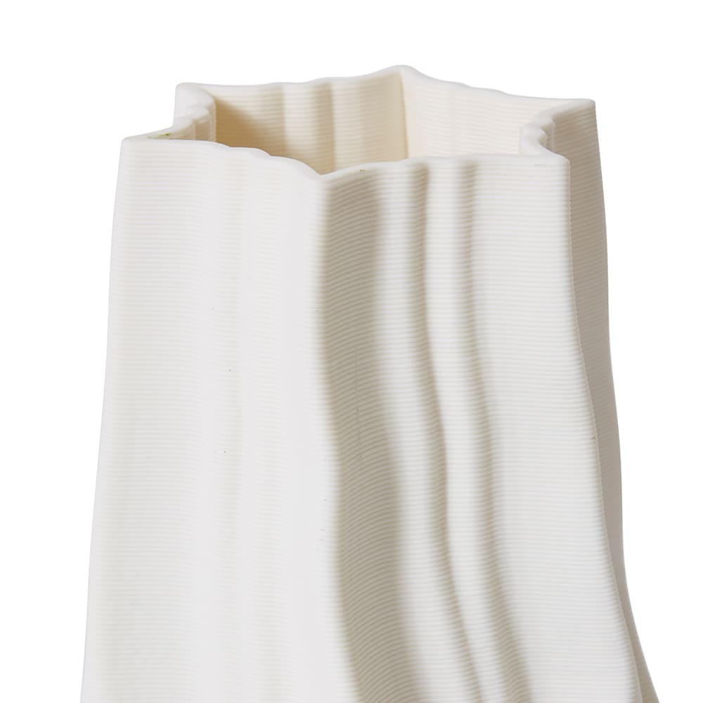 Adria Vase Porcelain White - 30cm color White