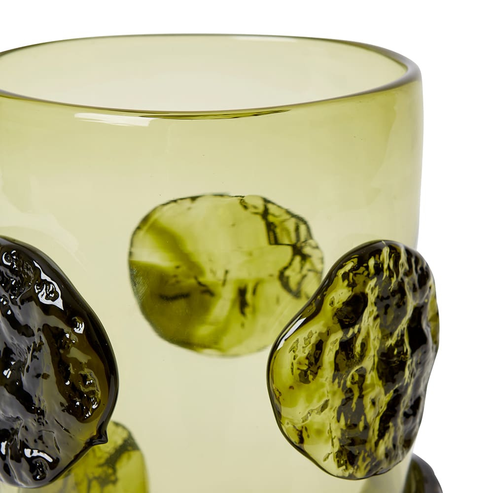 Mansa Vase Glass Green - 35cm color Green