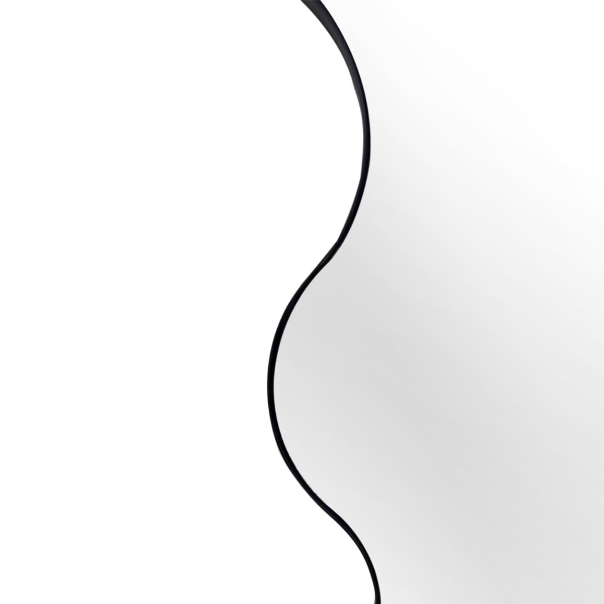 Bello Floor Mirror Black - 90cm x 180cm color Black