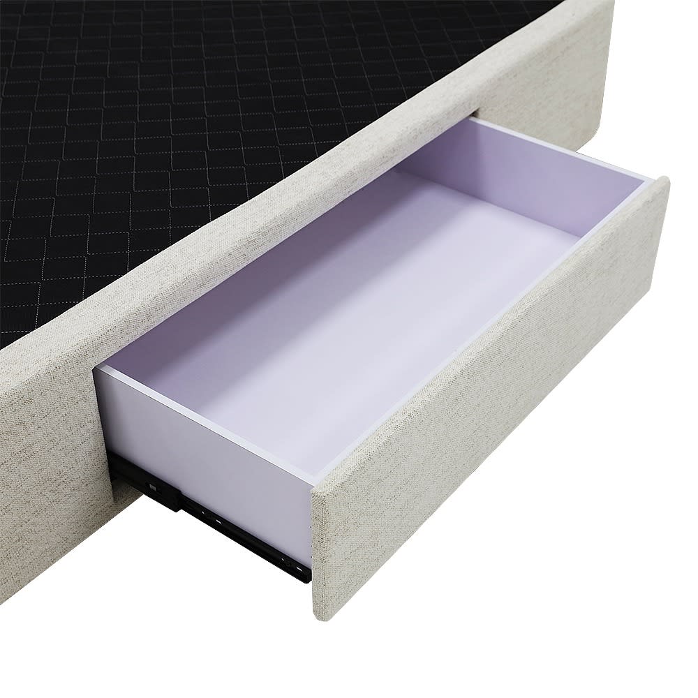 Zenith Kids 1 Drawer Storage Bed Base Avon Mineral color Avon Mineral