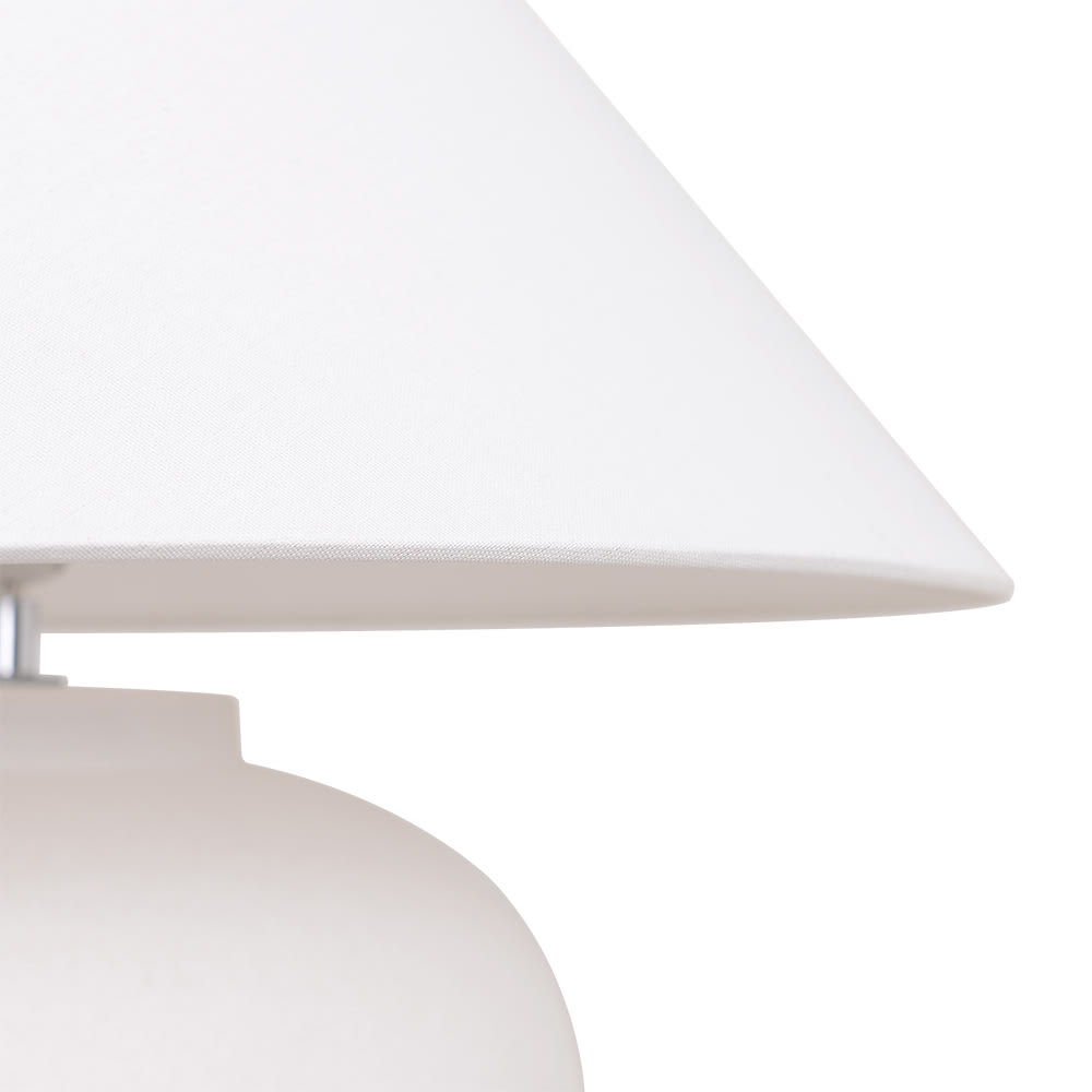 Belvedere Table Lamp White color White