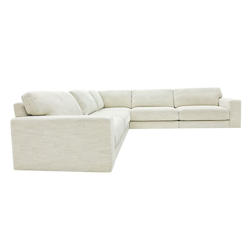 Monica Avon Mineral Corner Sofa - 5 Seater color Avon Mineral