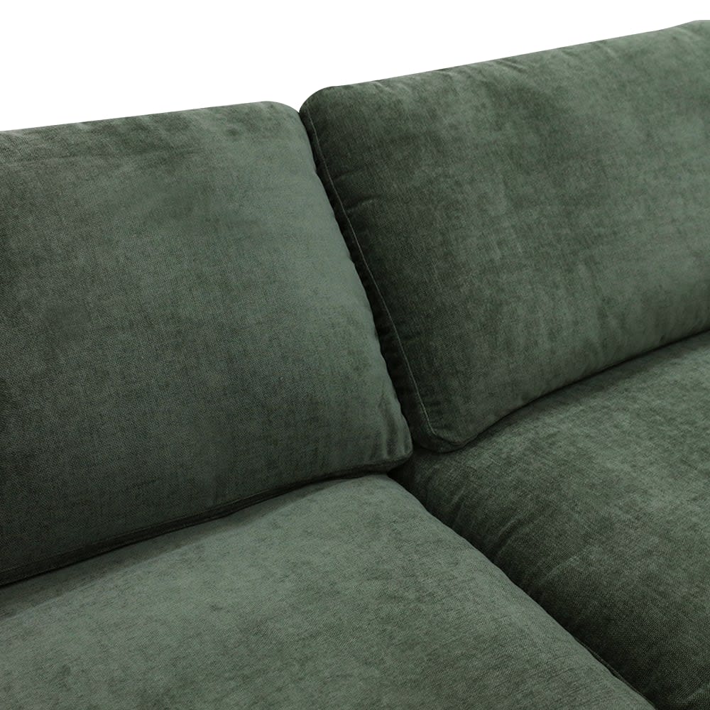 Cloud Deep Muse Forest Modular Sofa - 4 Piece color Muse Forest