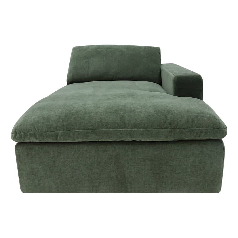 Cloud Deep Sofa Modules Slip Covers Muse Forest color Muse Forest