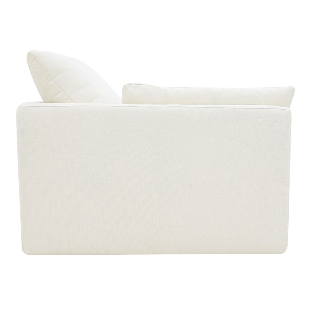 Willow Tribute Ice 1 Seat Left Arm Facing Sofa Module color Tribute Ice
