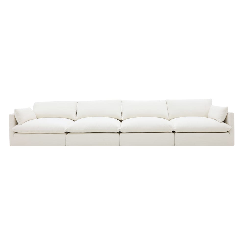 Willow Tribute Ice Modular Sofa - 4 Seater color Tribute Ice