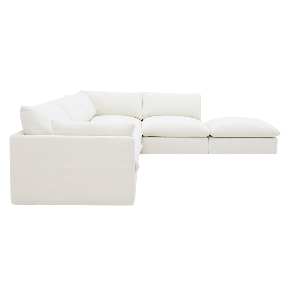 Willow Tribute Ice Modular Sofa - 5 Seater RAF Terminal color Tribute Ice