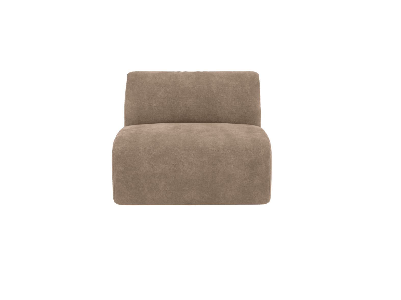 Buy Dillon Tribute Walnut Armless Module - Elme Living Australia