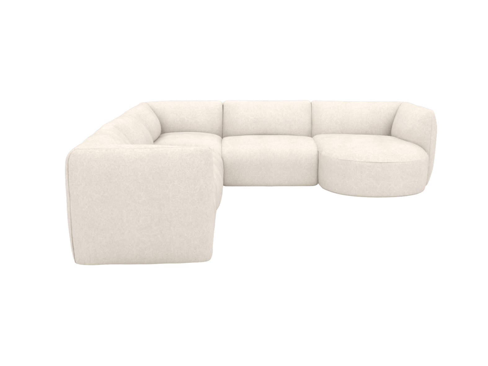 Buy Dillon Tribute Ice Corner Modular Sofa with Chaise RAF - 5 Seater ...