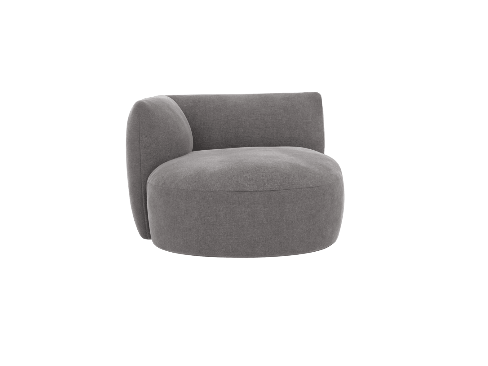 Buy Dillon Tribute Storm Round Chaise Left Arm Facing Module - Elme ...