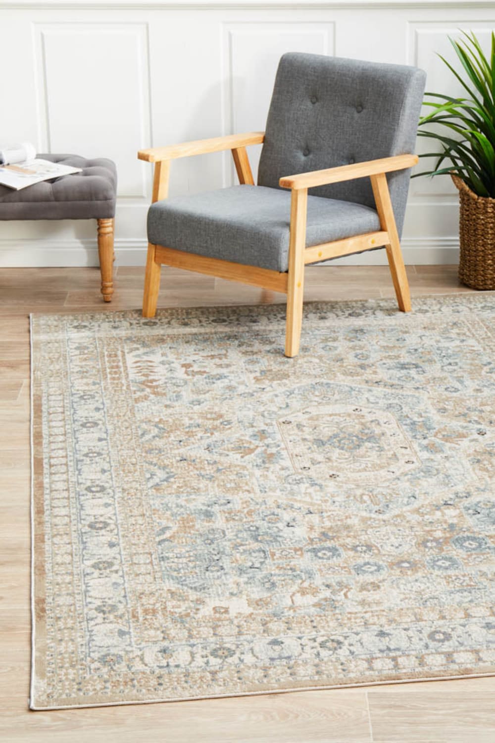 Buy Providence 834 Floor Rug Blue - James Lane Australia