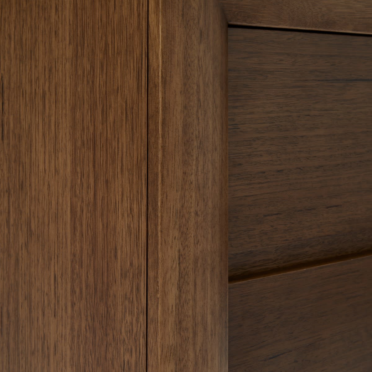 Buy Bellambi Dark Messmate Bedside Table - 2 Drawer - James Lane Australia