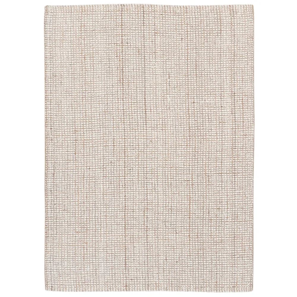 Buy Boucle Wool Rug - Ivory - James Lane Australia