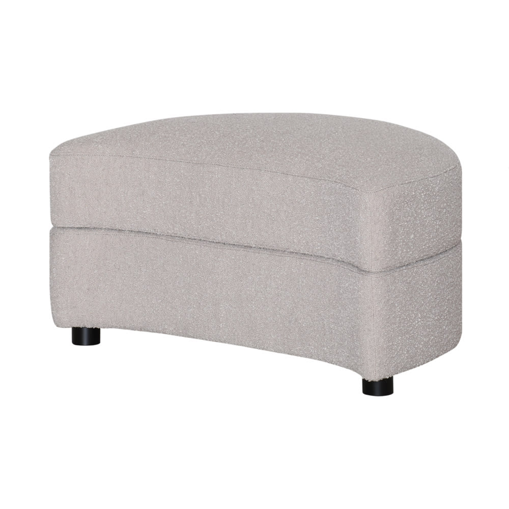 Buy Lax Boucle Pumice Ottoman - James Lane Australia