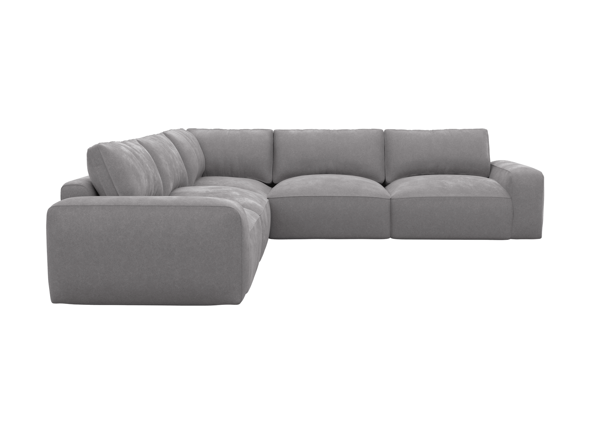 Buy River View Steel Modular Corner Sofa - 5 Piece - James Lane Australia