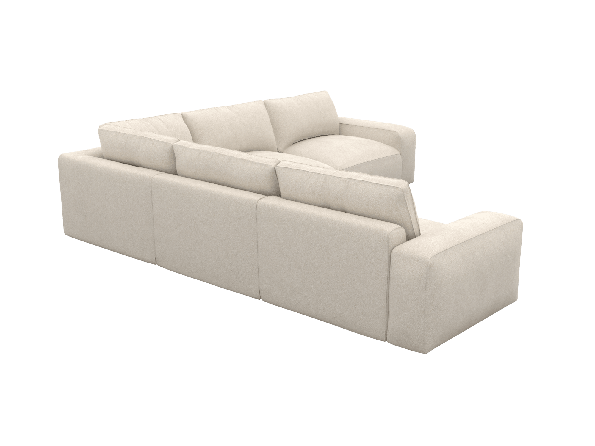 Buy River Muse Flax Modular Corner Sofa - 5 Piece - James Lane Australia