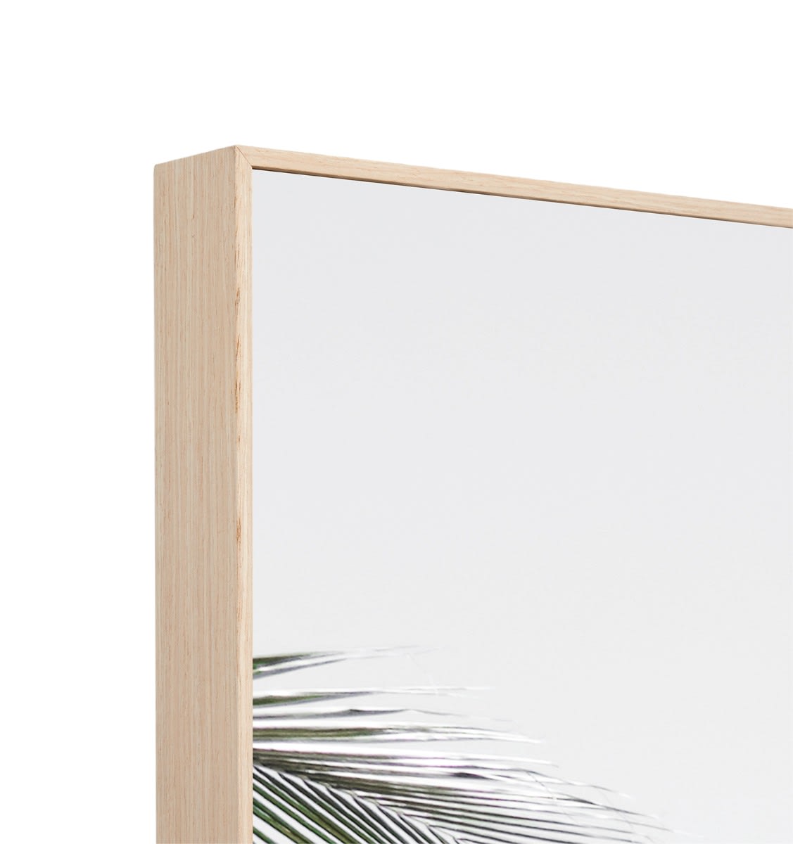 Buy Shoreline Shade Natural Veneer Framed Canvas - 150cm x 120cm