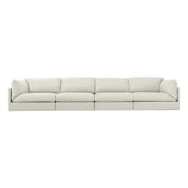 Finley Toorak Pearl Modular Sofa - 4 Seater