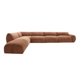 Malmo Muse Rust Sofa - 6 Seater LAF Terminal