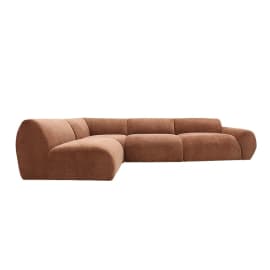 Malmo Muse Rust Sofa - 4 Seater LAF Terminal