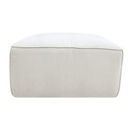 Riley Apt Muse Flax Ottoman