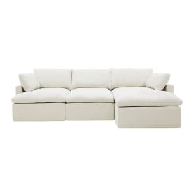 Retreat Toorak Pearl Chaise Sofa Right Arm Facing