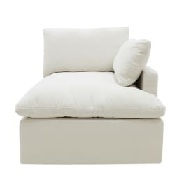 Retreat Toorak Pearl 1 Seat Right Arm Facing Sofa Module