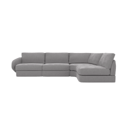 Esme View Steel Sofa - 4 Seater RAF Terminal