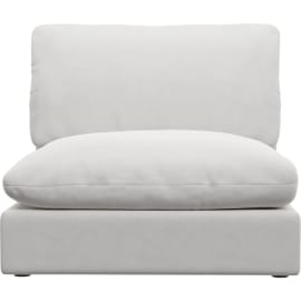 Ludlow Muse Frost Armless Sofa Chair Module