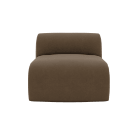 Malmo Blaze Mocha Armless Module