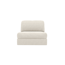 Finley California Ivory Armless Sofa Chair Module