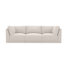 Emily Modular Sofa Toorak Pearl - 3 Piece