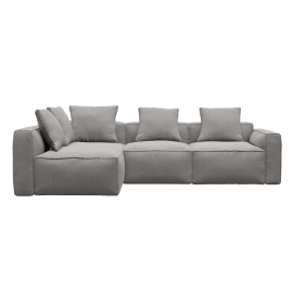 Riley Apt View Steel Corner Sofa - 4 Seater LAF Terminal