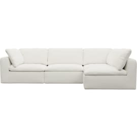 Cloud Deep Tribute Shell Modular Sofa - 4 Piece