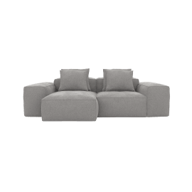 Riley Toorak Pebble 2 Seater Modular Chaise Sofa
