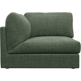 Finley Tribute Dark Jade Left Arm Facing Sofa Chair Module
