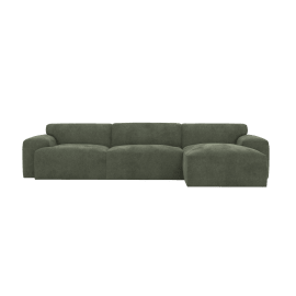 Modular Chaise Sofa Right Facing - 3 Seater