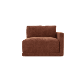 Haven Muse Rust Right Arm Facing Sofa Module