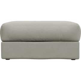 Finley California Ivory Ottoman