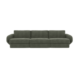Esme Tribute Dark Jade Sofa - 3 Seater